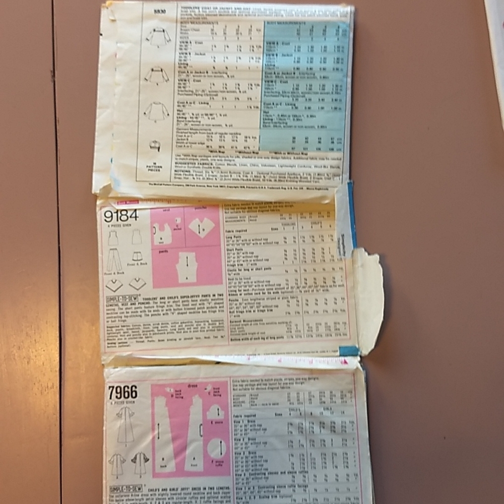 Vintage Patterns - Picture 2 of 2